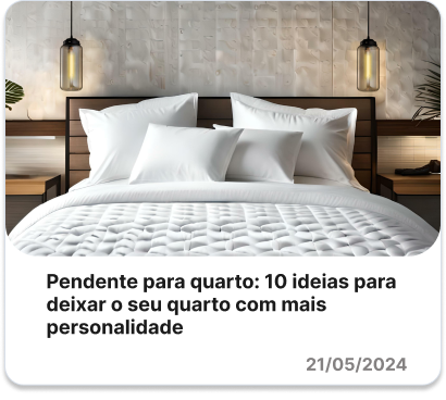 Pendente para quarto: 10 ideias para deixar seu quarto com mais personalidade